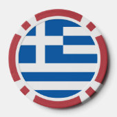 ギリシャ国旗 ポーカーチップ (裏面)