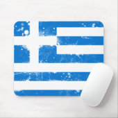 ギリシャ国旗 マウスパッド (マウス)