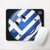 ギリシャ国旗 マウスパッド (マウス)