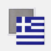 ギリシャ国旗 マグネット (正面/裏面)