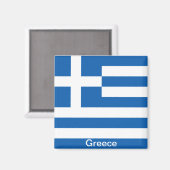 ギリシャ国旗 マグネット (正面/裏面)