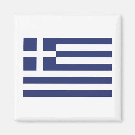 ギリシャ国旗 マグネット (正面)