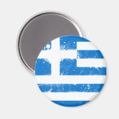 ギリシャ国旗 マグネット (正面/裏面)