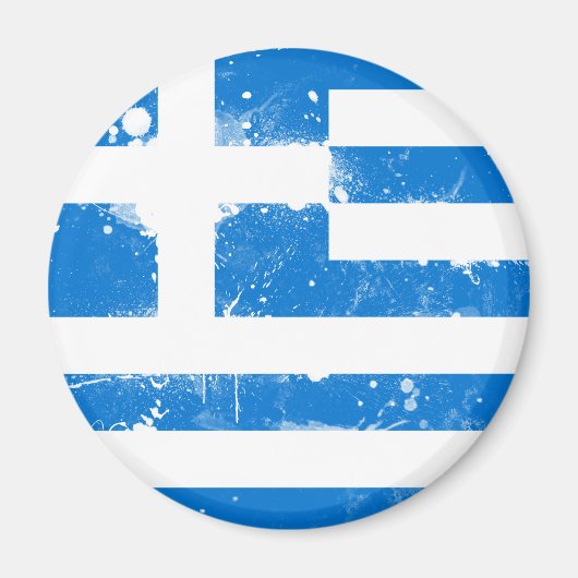 ギリシャ国旗 マグネット (正面)