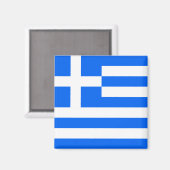 ギリシャ国旗 マグネット (正面/裏面)