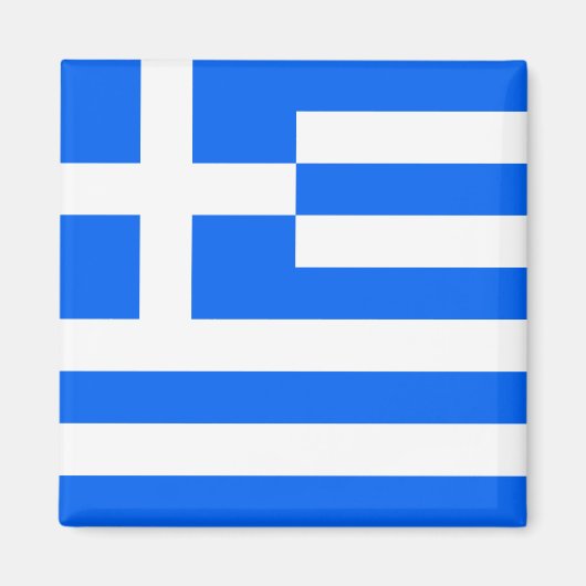 ギリシャ国旗 マグネット (正面)