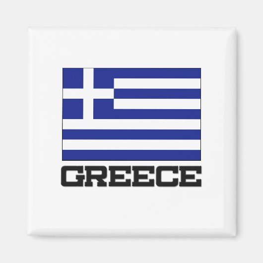 ギリシャ国旗 マグネット (正面)