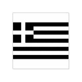 ギリシャ国旗 ラバースタンプ (インプリント)