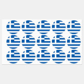 ギリシャ国旗 ラベル (シート)