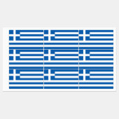 ギリシャ国旗 ラベル (シート)