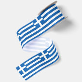 ギリシャ国旗 リボン 母国愛 スポーツ サテンリボン (裏面)