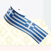 ギリシャ国旗 リボン 母国愛 スポーツ サテンリボン