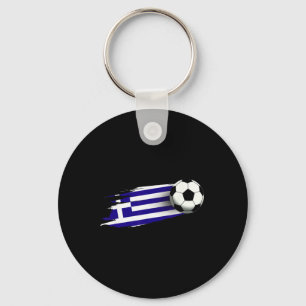 ギリシャ国旗 上部 ギリシャ サッカー 国旗 ギリシャ  キーホルダー