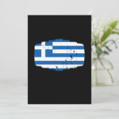 ギリシャ国旗 招待状 (スタンド正面)