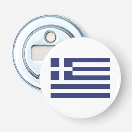 ギリシャ国旗 栓抜き (正面)
