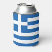 ギリシャ国旗 缶クーラー (缶裏面)