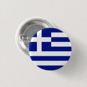 ギリシャ国旗 缶バッジ (正面&裏面)