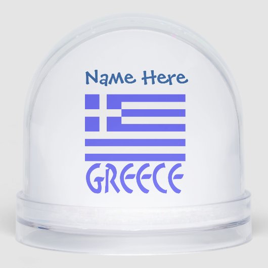 ギリシャ国旗 青 カスタマイズ可能 (正面)