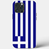 ギリシャ国旗 Case-Mate iPhoneケース (裏面)