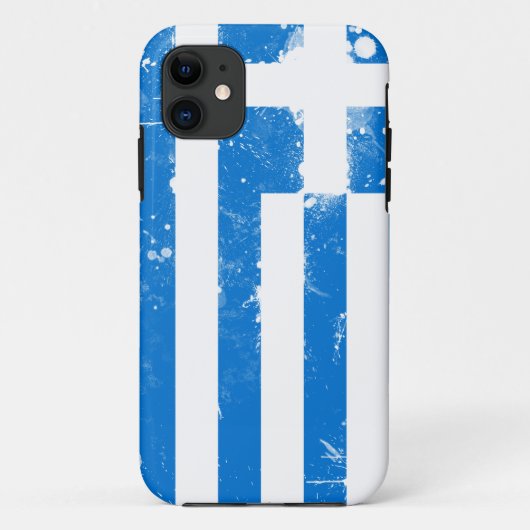 ギリシャ国旗 Case-Mate iPhoneケース (裏面)