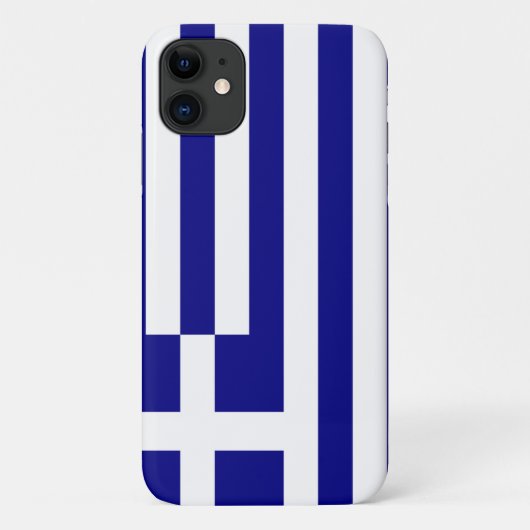 ギリシャ国旗 Case-Mate iPhoneケース (裏面)