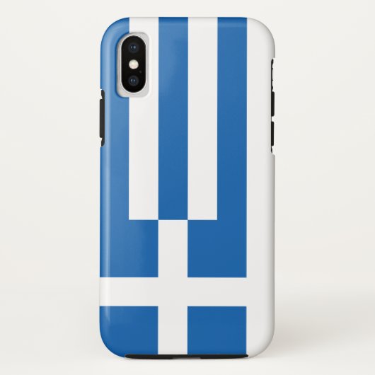 ギリシャ国旗 Case-Mate iPhoneケース (裏面)