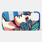 ギリシャ国旗 Case-Mate iPhoneケース (裏面 (横))