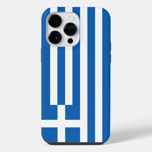 ギリシャ国旗 iPhoneケース (裏面)