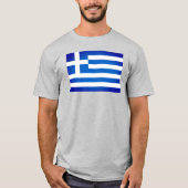 ギリシャ国旗 Tシャツ (正面)
