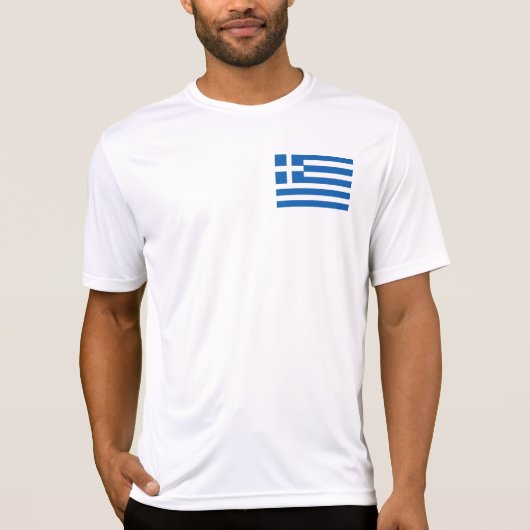 ギリシャ国旗 Tシャツ (正面)