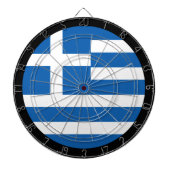 ギリシャ国旗Dartboard & Greece / game board ダーツボード (正面)