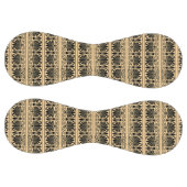 ギリシャ地中海のアラベスク模様ブラウン ソフトボール (パネル)