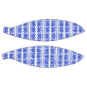 ギリシャ地中海のアラベスク模様ブルー バスケットボール (パネル)