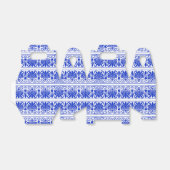 ギリシャ地中海のアラベスク模様ブルー フェイバーボックス (折り畳みなし)