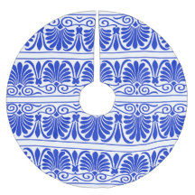 ギリシャ地中海のアラベスク模様ブルー