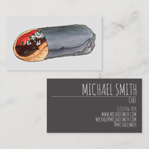 ギリシャ地中海のジャイロフードディナーレストラン 名刺