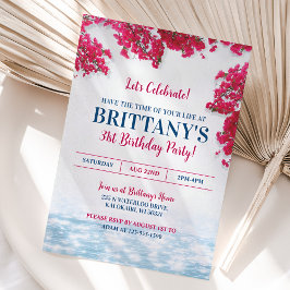 ギリシャ地中海のフローラ招待状 招待状