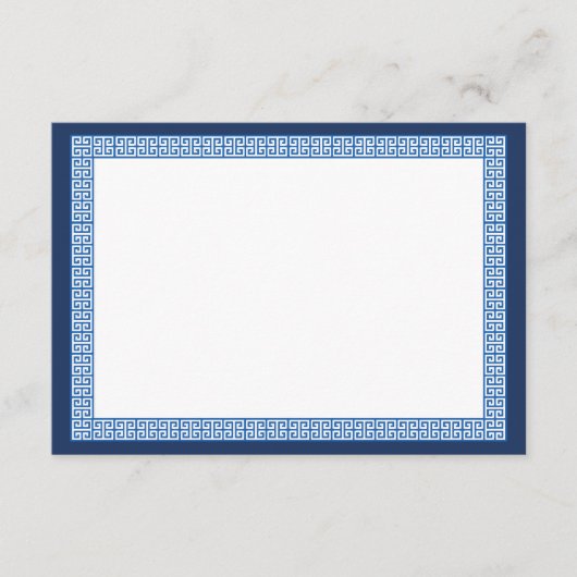 ギリシャ地中海の鍵結婚のエンクロージャカード エンクロージャーカード (正面)