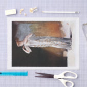 ギリシャ女性デコパージュ 薄葉紙 (クラフト)