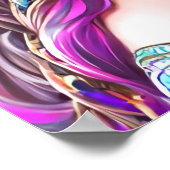 ギリシャ女神アフロディーテのポートレート | AI Art ポスター (角)