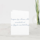 ギリシャ女神カスタムRSVPカード 招待状 (裏面)