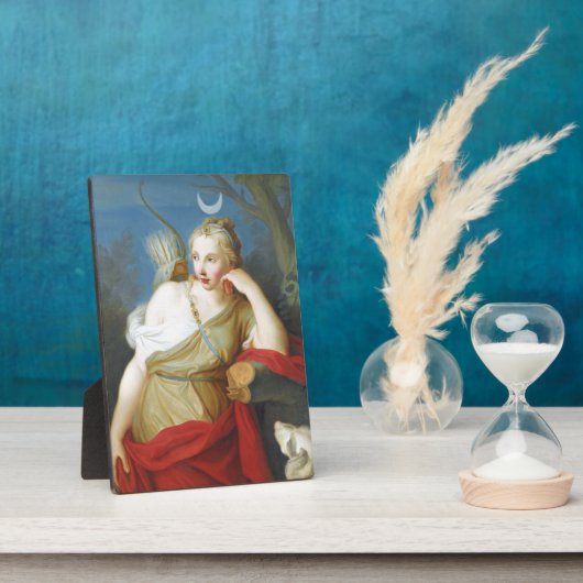 ギリシャ女神ダイアナ狩り祭壇 フォトプラーク (側面)