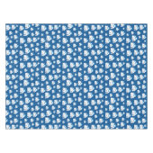 ギリシャ島サントリーニブルードームチャーチ テーブルクロス (正面(横))