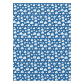 ギリシャ島サントリーニブルードームチャーチ テーブルクロス (正面)