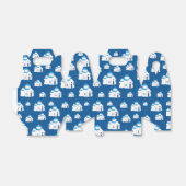 ギリシャ島サントリーニブルードームチャーチ フェイバーボックス (折り畳みなし)