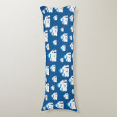 ギリシャ島サントリーニブルードームチャーチ ボディピロー (正面縦)