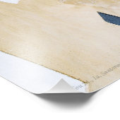 ギリシャ島サントリーニプリント フォトプリント            (角)