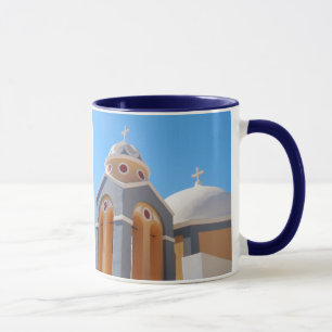 ギリシャ島サントリーニマグ マグカップ