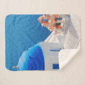 ギリシャ島サントリーニ シェルパブランケット (正面(横))