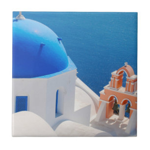 ギリシャ島サントリーニ タイル